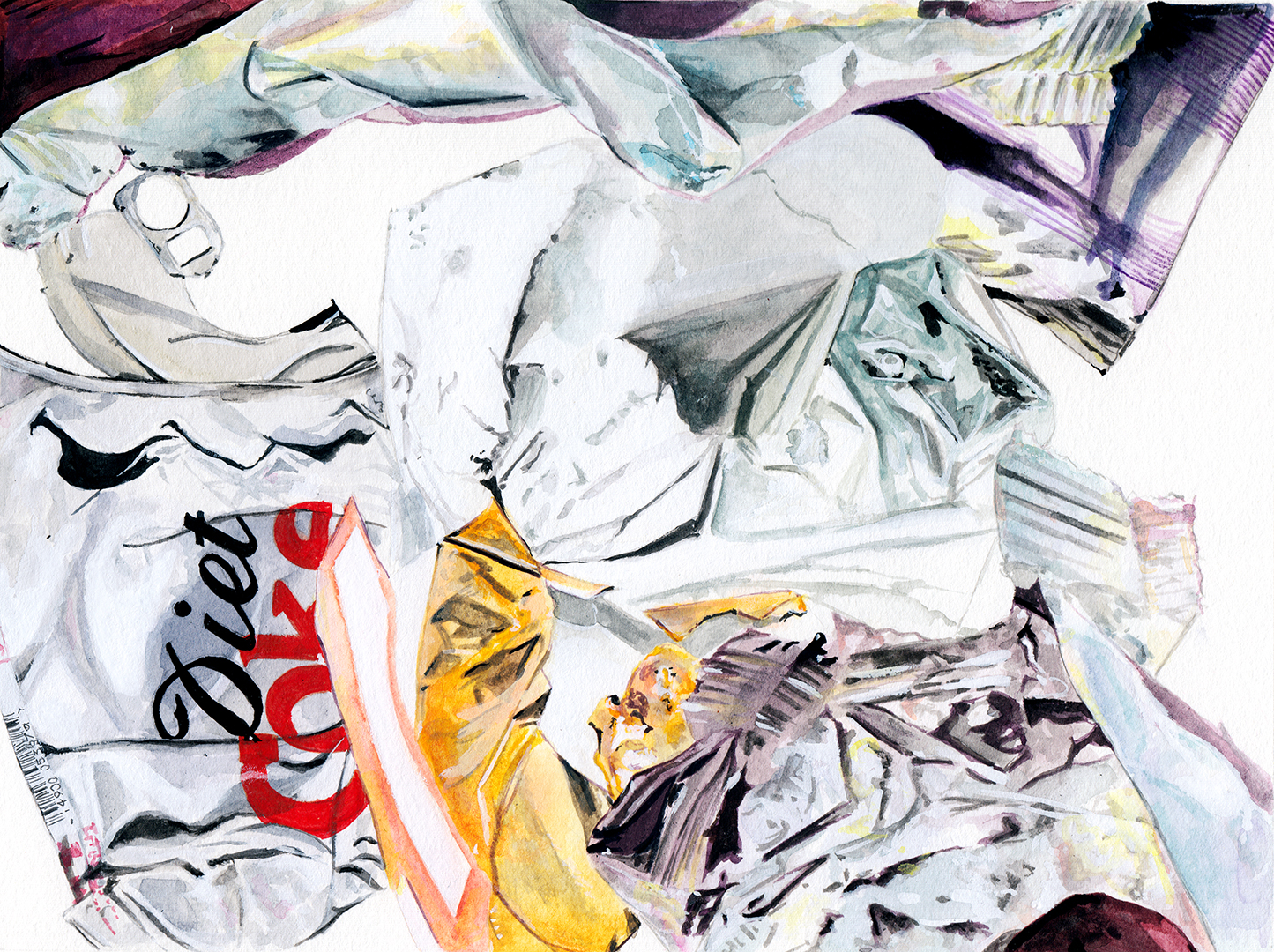 tram nguyen coke illustration